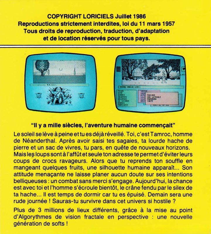 Jaquette arrière