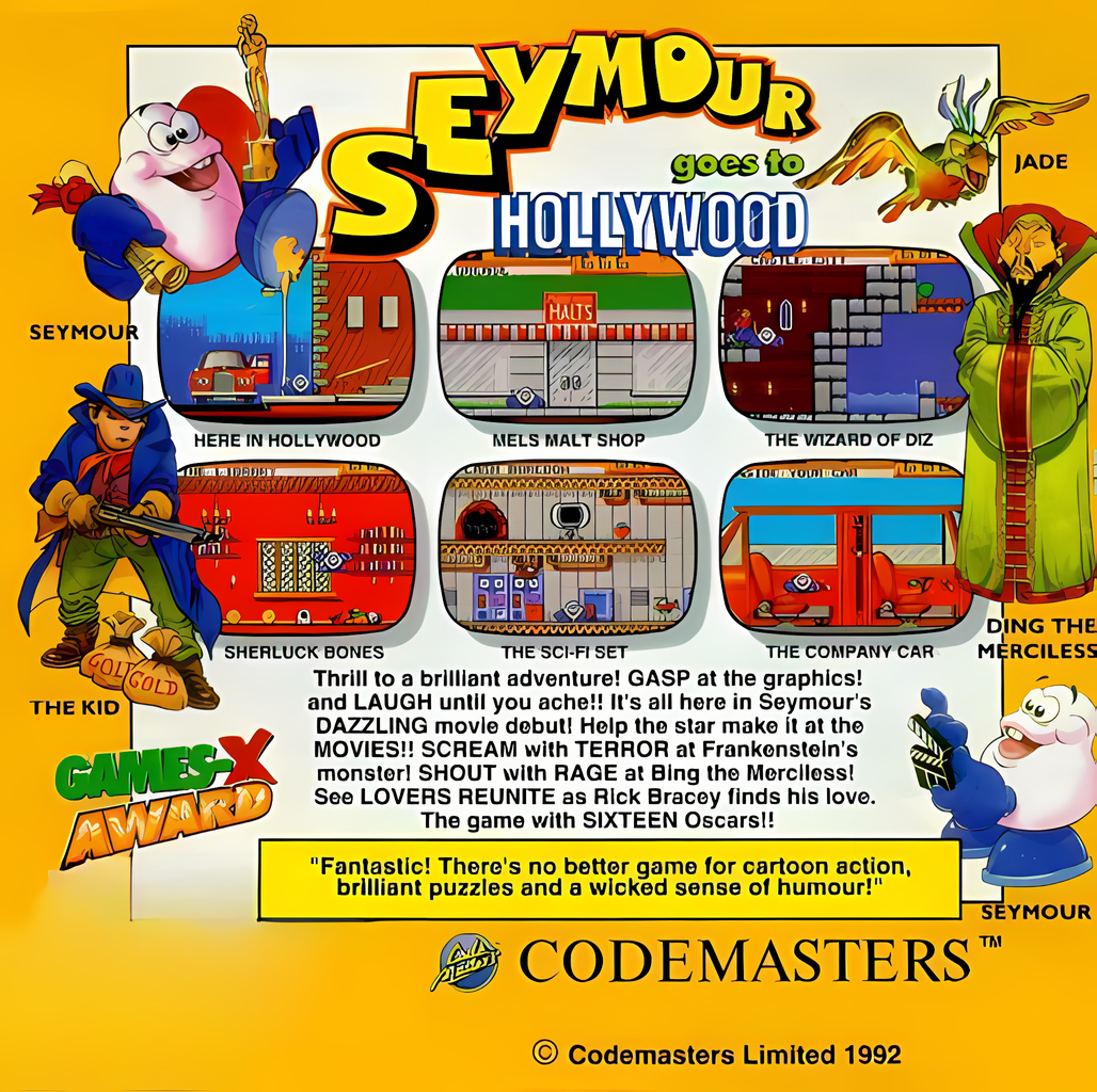 Seymour Goes To Hollywood dos