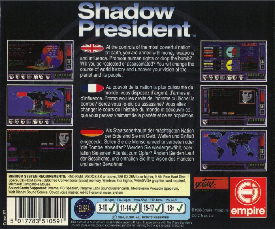 Shadow President - Dos