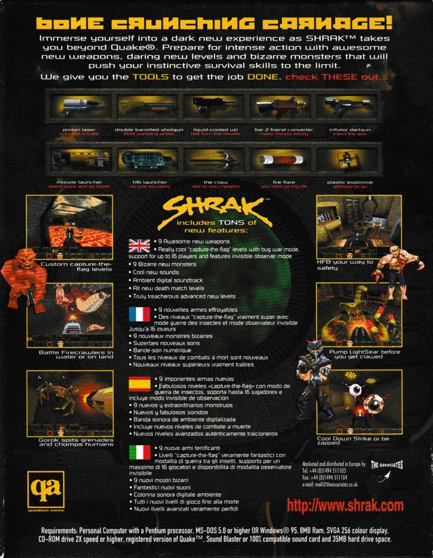 Shrak for Quake dos