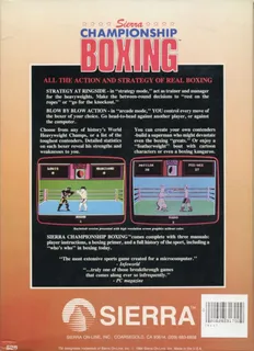 Sierra Championship Boxing dos