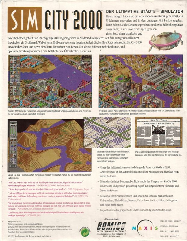 SimCity 2000 dos
