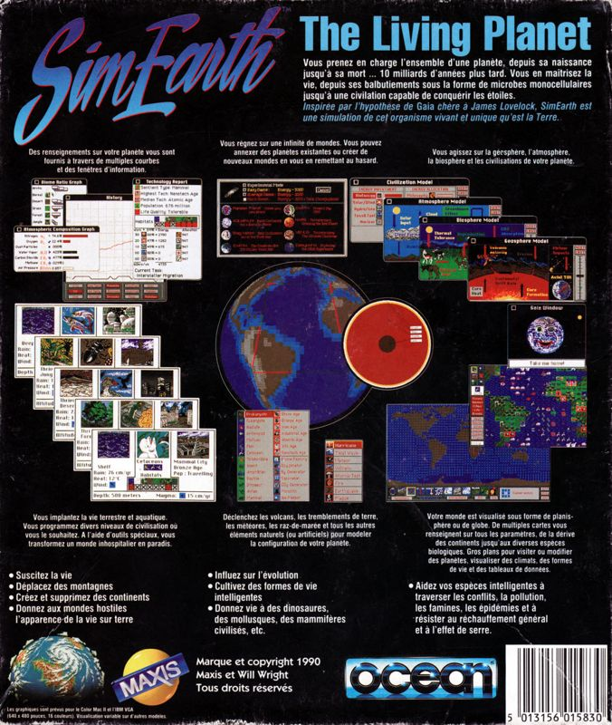 SimEarth : The Living Planet dos