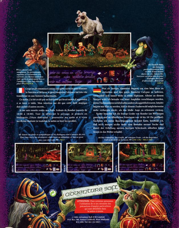 Simon The Sorcerer dos