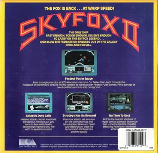 Skyfox II : The Cygnus Conflict dos