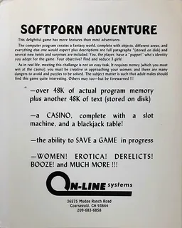 Softporn Adventure dos