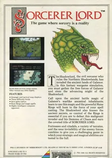 Sorcerer Lord dos
