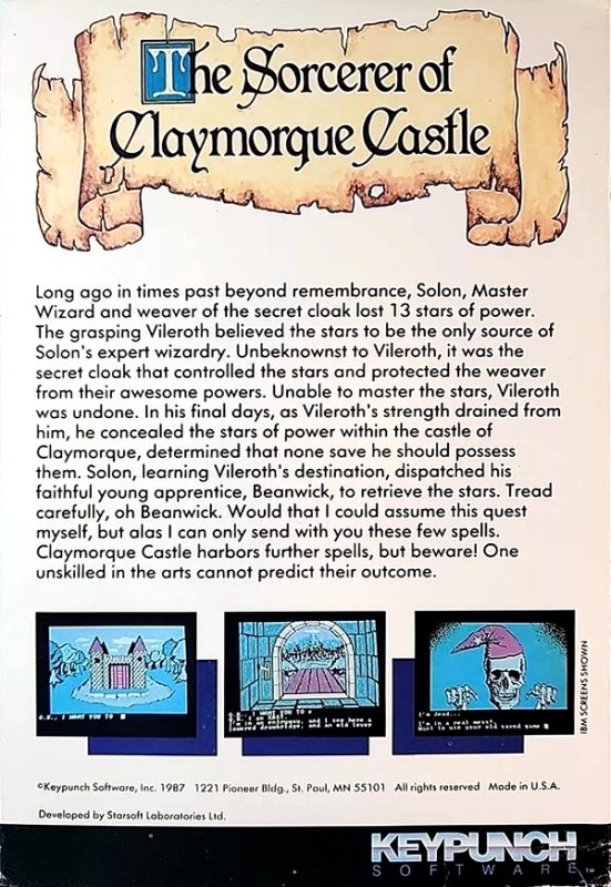 Sorcerer of Claymorgue Castle dos