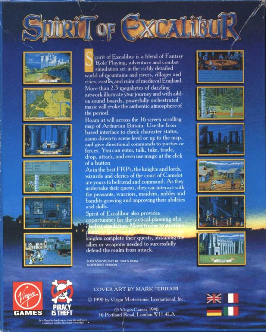 Spirit of Excalibur dos