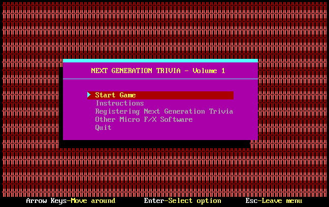 Star Trek : The Next Generation - Trivia