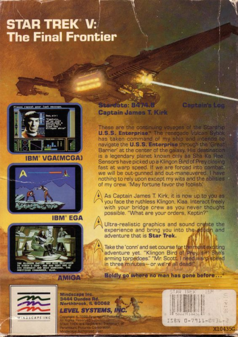 Star Trek V : The Final Frontier - Dos