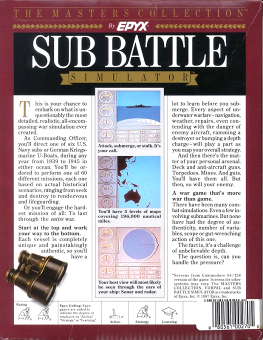 Sub Battle Simulator dos