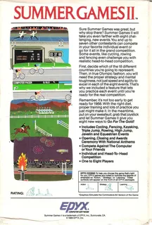 Summer Games 2 dos