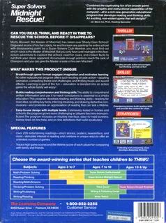 Super Solvers : Midnight Rescue! dos