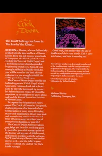 The Crack of Doom dos