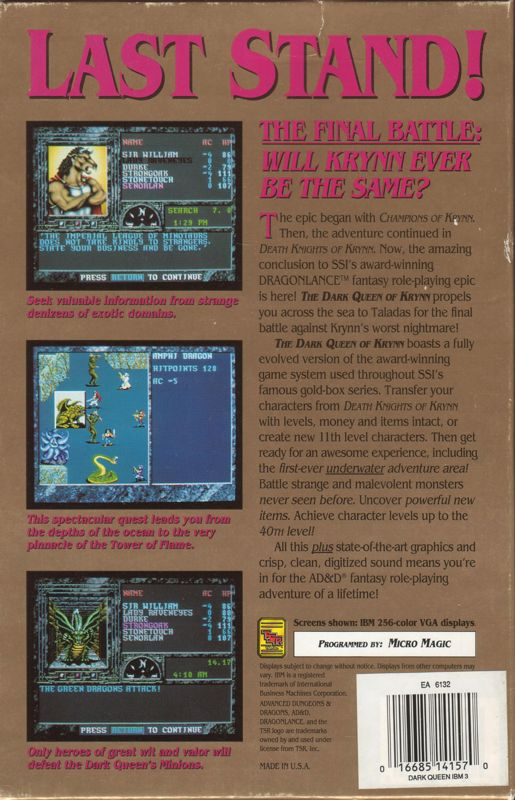 The Dark Queen of Krynn - Dos