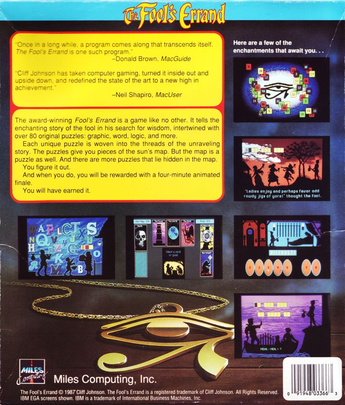 The Fool's Errand - Dos