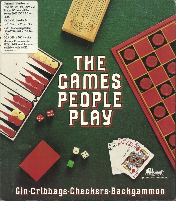 The Games People Play- Gin, Cribbage, Checkers, and Backgammon