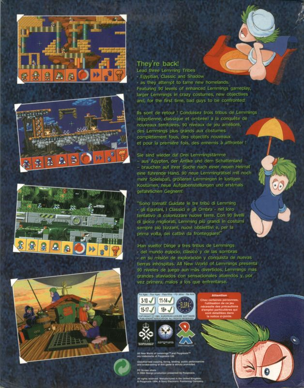 The Lemmings Chronicles - Dos