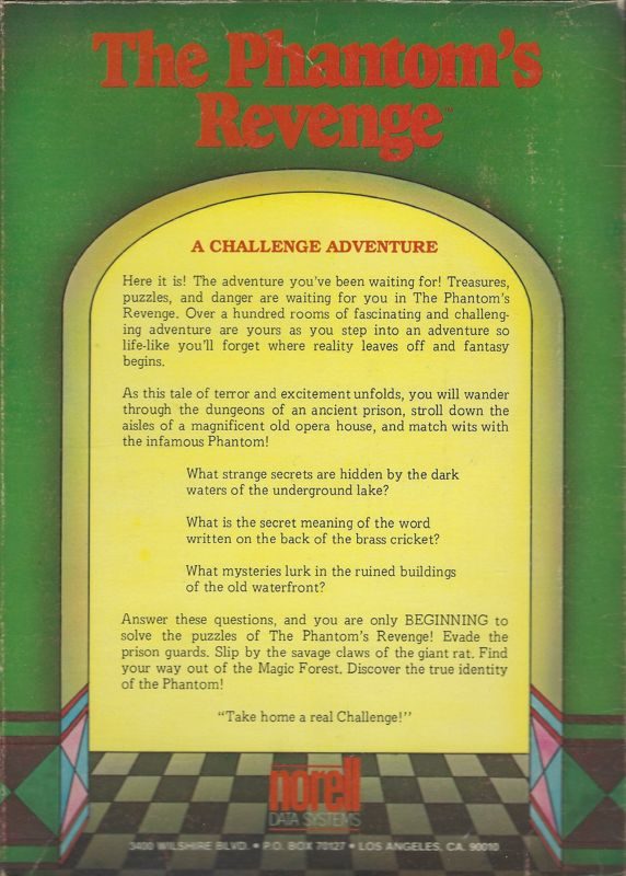 The Phantom's Revenge dos