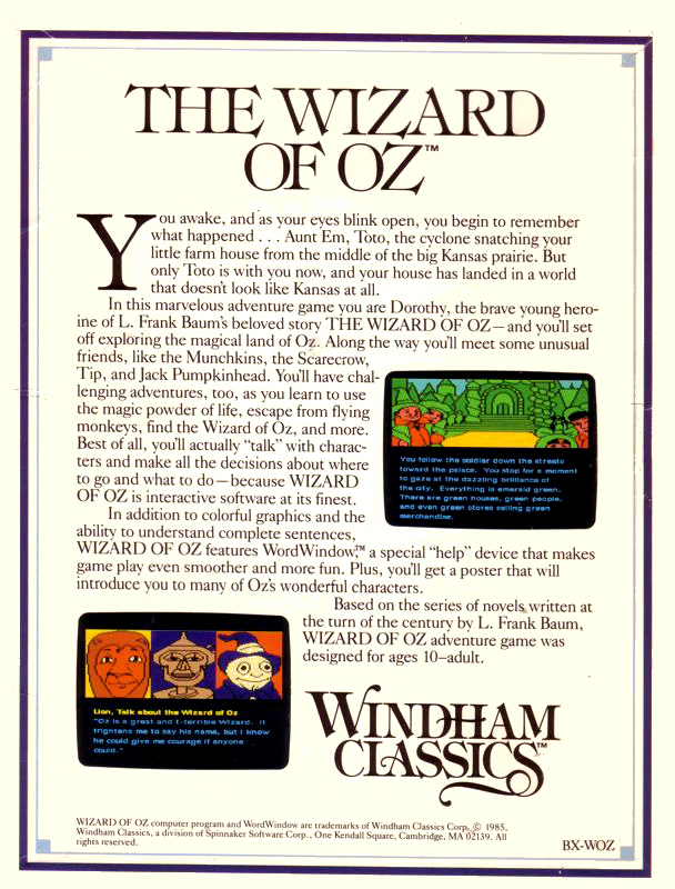 The Wizard of Oz - Dos