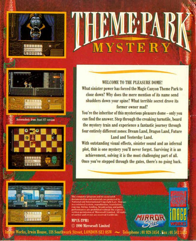 Theme Park Mystery dos