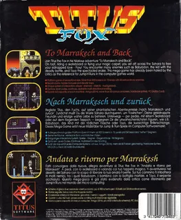 Titus the Fox : To Marrakech and Back dos