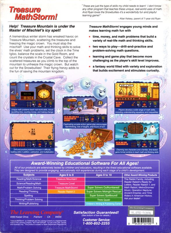 Treasure MathStorm! - Dos