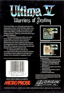 Ultima V : Warriors of Destiny dos