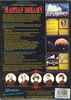 Ultima Worlds Of 2 Martian Dreams dos