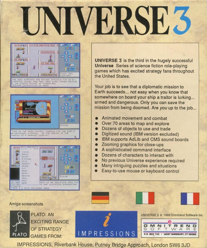 Universe 3 - Dos