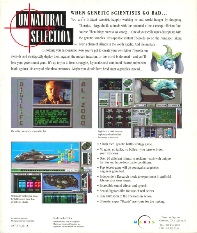 Unnatural Selection dos