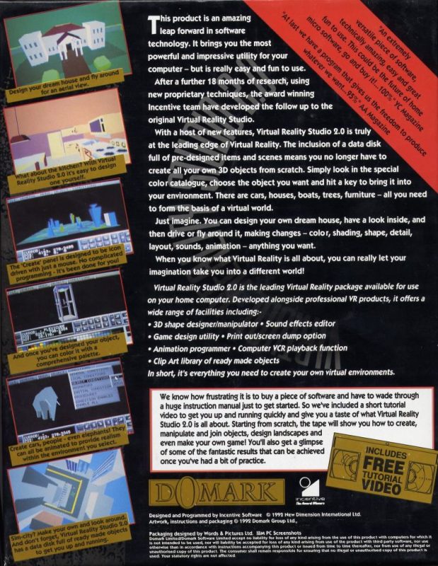 Virtual Reality Studio 2.0 dos