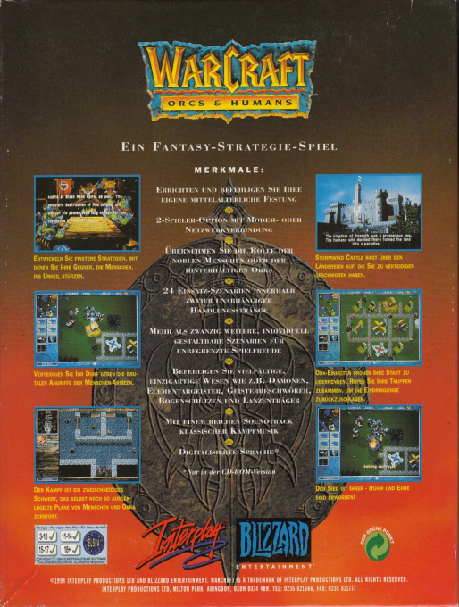 WarCraft : Orcs & Humans dos