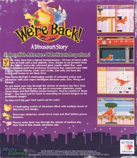 We're Back! : A Dinosaur's Story dos