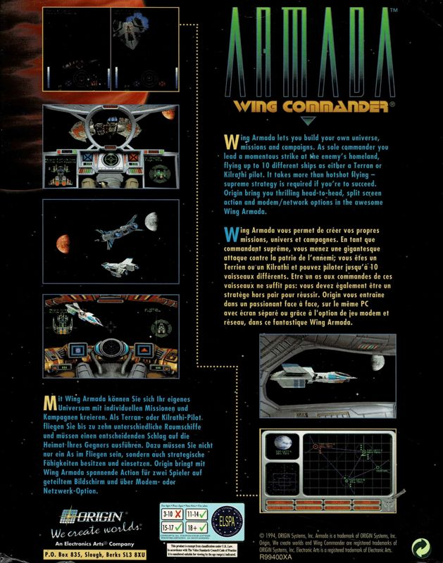 Wing Commander Armada dos