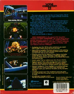 Wing Commander II : Vengeance of the Kilrathi dos
