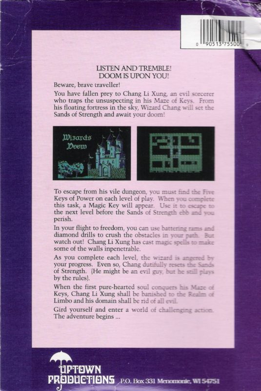 Wizard's Doom dos