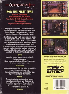 Wizardry : Crusaders of the Dark Savant dos