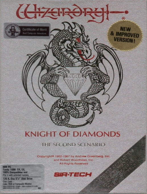 Wizardry : Knight of Diamonds - The Second Scenario