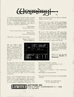 Wizardry : Proving Grounds of the Mad Overlord dos