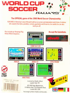 World Trophy Soccer dos