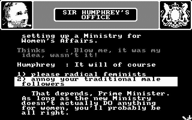 Yes, Prime Minister