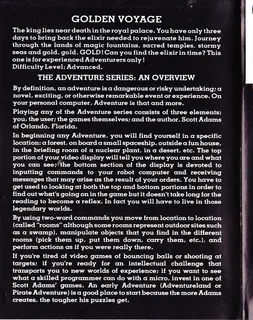 The Golden Voyage dos