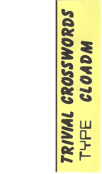 Trivial Crosswords - Dos