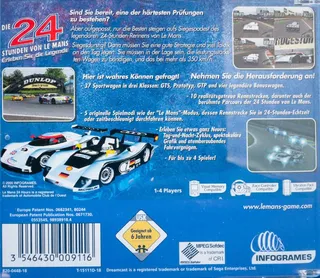 24 Heures du Mans dos