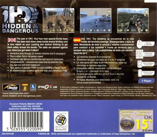 Hidden & Dangerous dos