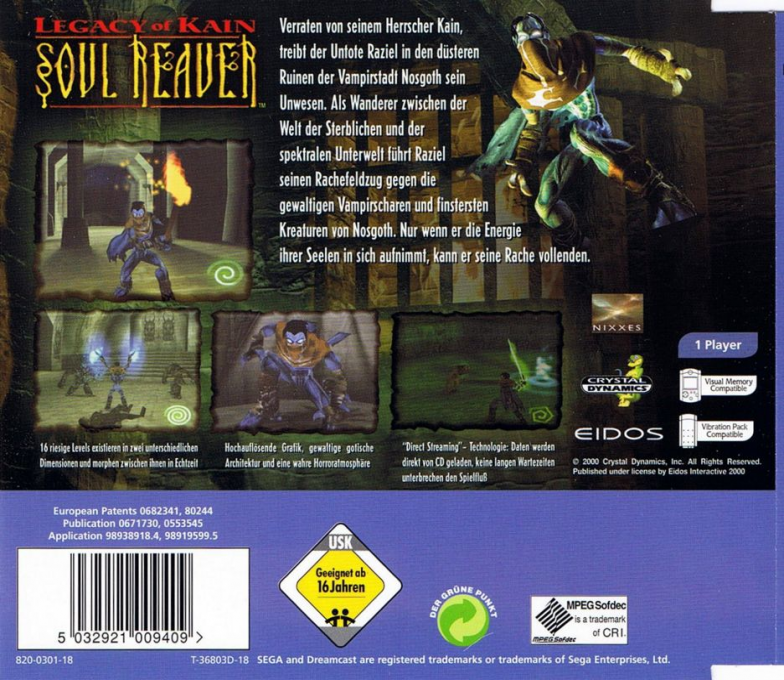 Legacy of Kain : Soul Reaver - Dos