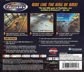 Mat Hoffman's Pro BMX dos