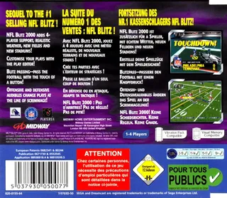 NFL Blitz 2000 dos